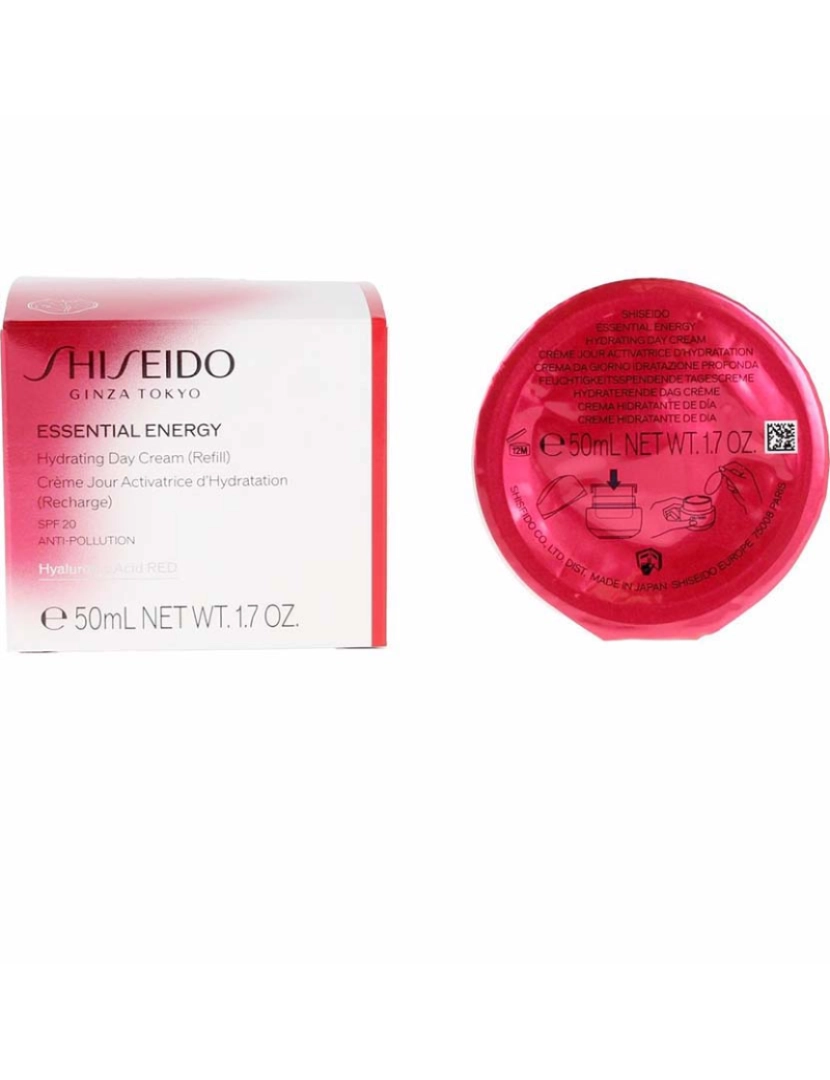 Shiseido - Creme Hidratante Recarga Essential Energy  Fps20 50 ml