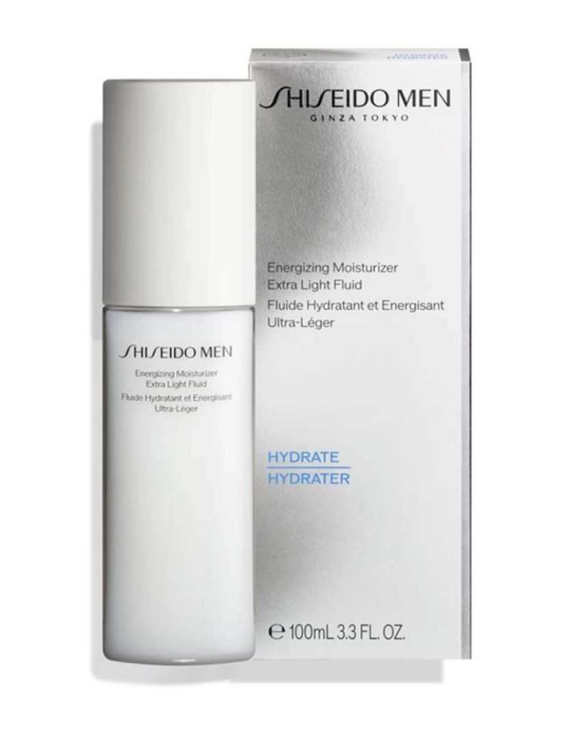 Shiseido - Fluido Hidratante Extra Leve Energizante Men 100ml