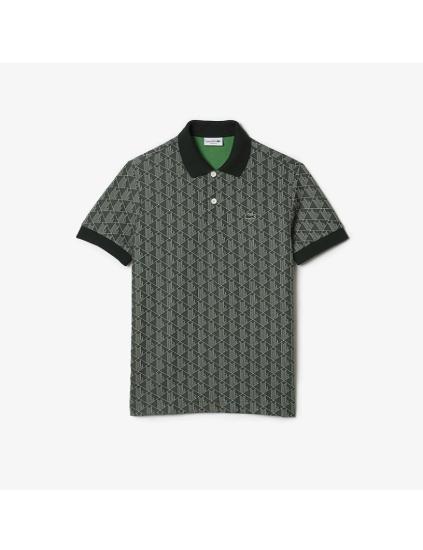 Lacoste - Polo De Homem Verde Copeau