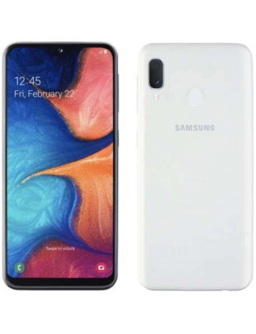 Samsung - Samsung Galaxy A20e 32GB White Grau B