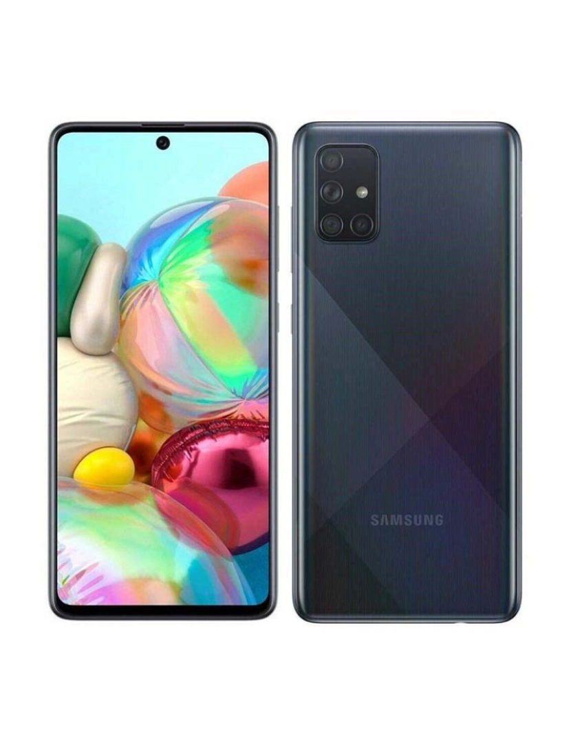 Samsung - Samsung Galaxy A71 128GB A715F DS Black Grau A+