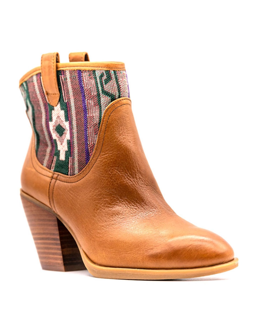 Jessica Simpson - Botas Ankle Camel 