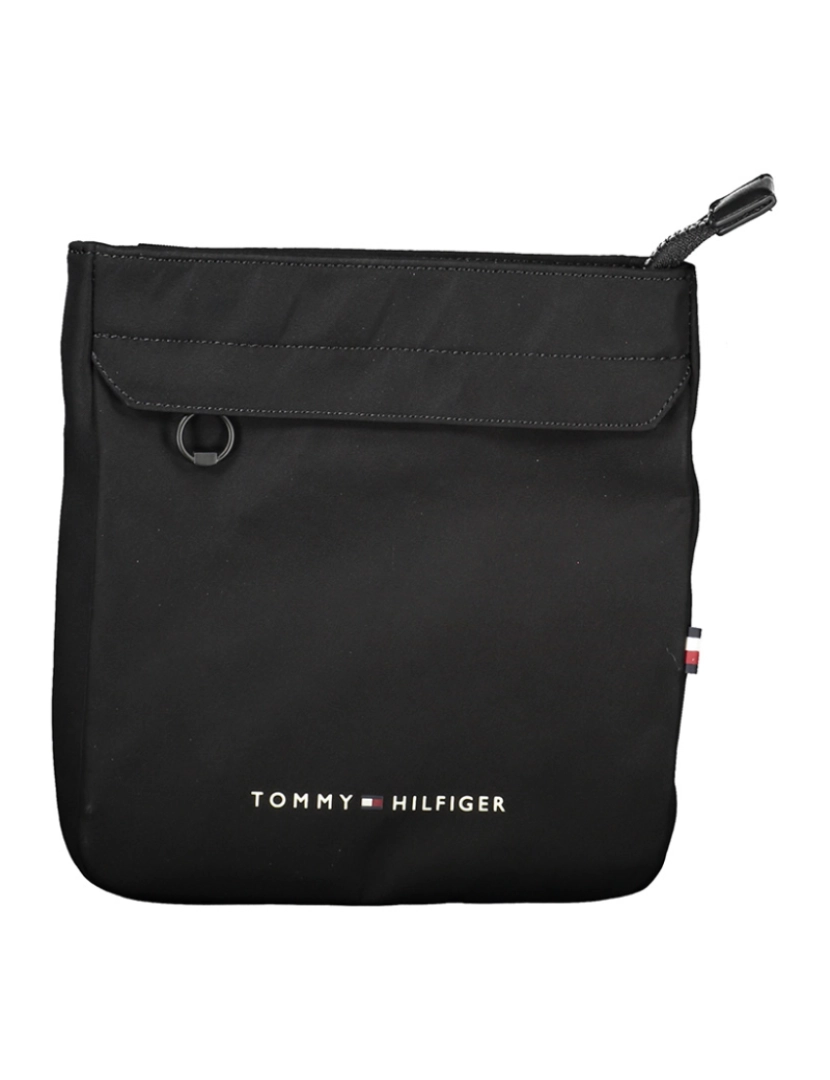 Tommy Hilfiger - Bolsa De Ombro Preta Para Homem 