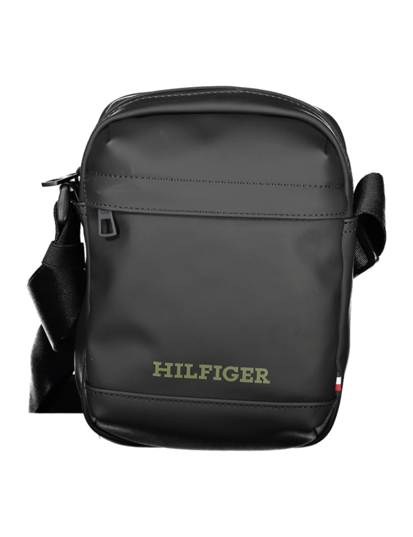 Tommy Hilfiger - Bolsa De Ombro Preta Para Homem 