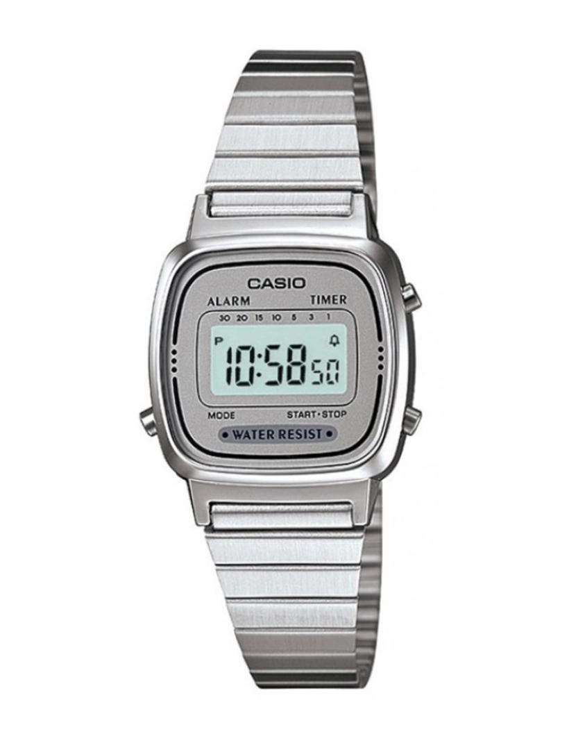 Casio - Casio Relógio Prateado