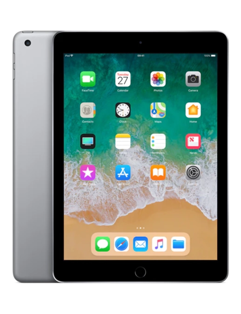 Apple - Apple iPad 9.7 (2018) 32GB WiFi Grau B