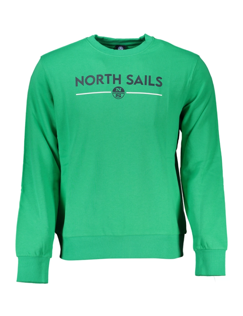 North Sails - Camisola verde para Homem 