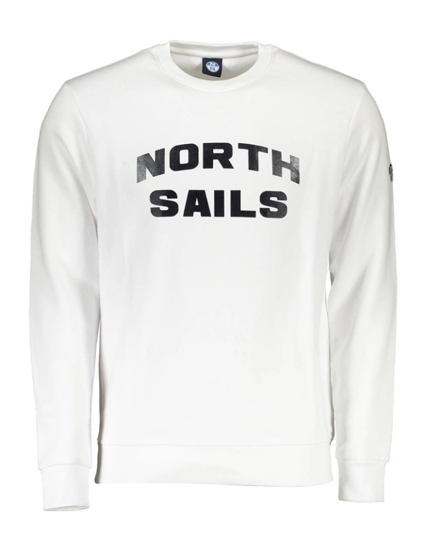 North Sails - Sweatshirt Homem Branco