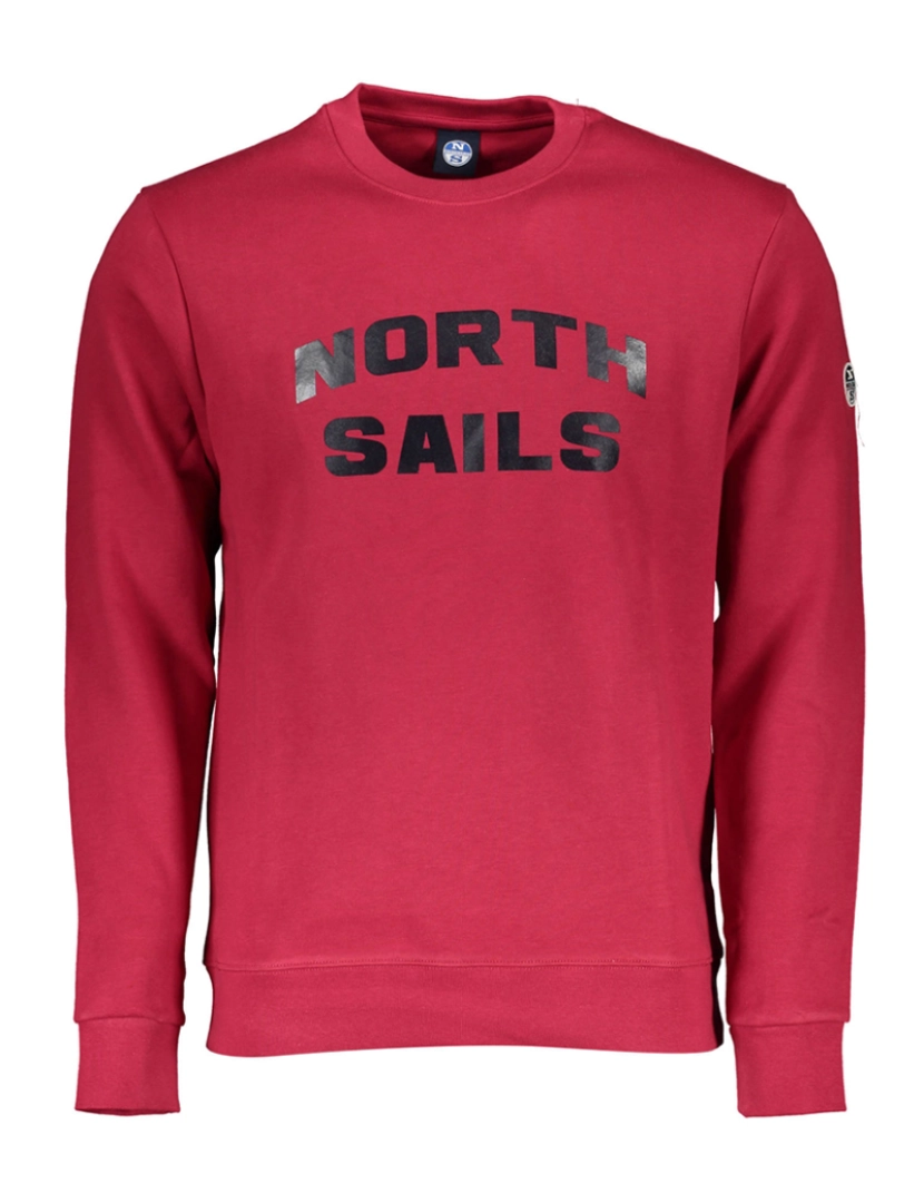 North Sails - Sweatshirt Homem Vermelho