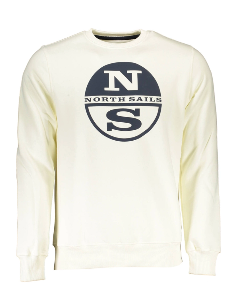 North Sails - Sweatshirt Homem Branco