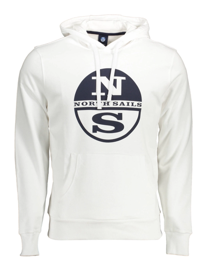 North Sails - Sweatshirt  Homem Branco