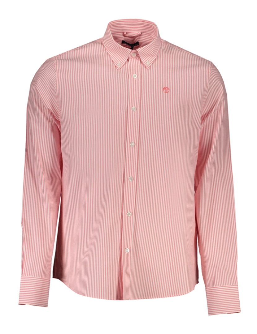 North Sails - Camisa M. Comprida Homem Riscas Vermelho