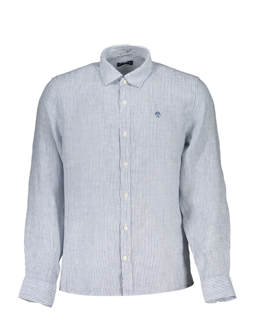 North Sails - Camisa M. Comprida Homem Riscas Azul