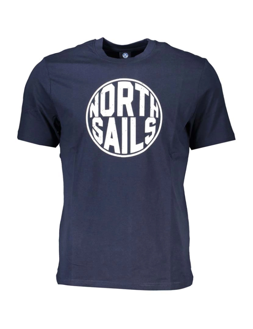 North Sails - T-shirt Homem Azul