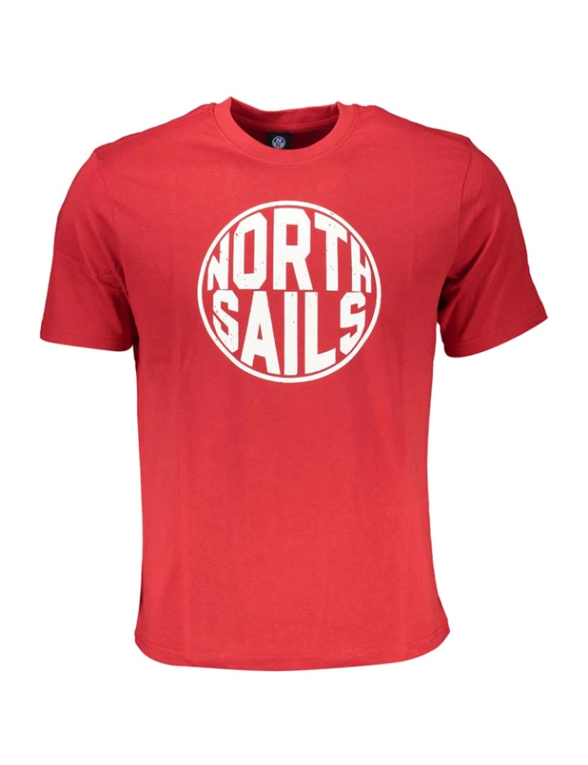 North Sails - T-shirt Homem Vermelho