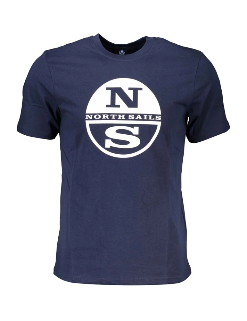 North Sails - T-shirt Homem Azul