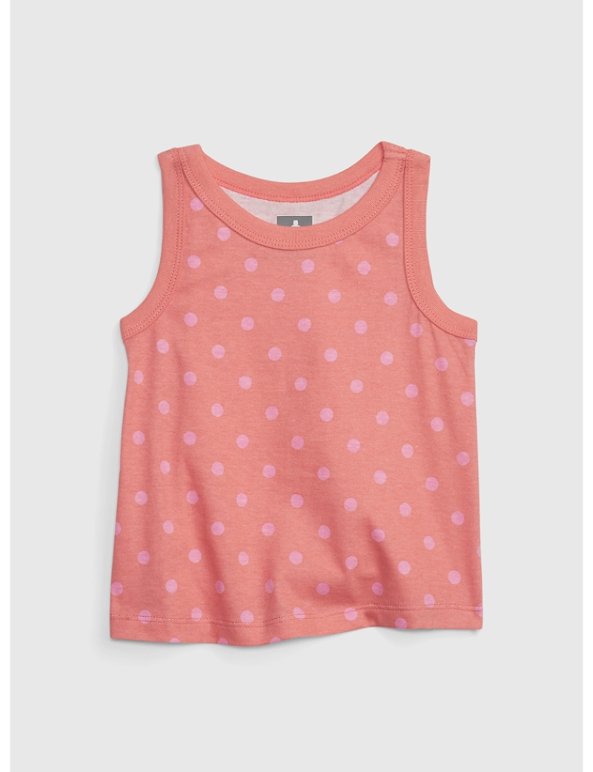 GAP - T-shirt sem Mangas Bebé Rosa