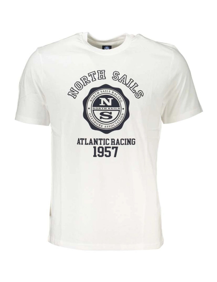 North Sails - T-shirt Homem Branco