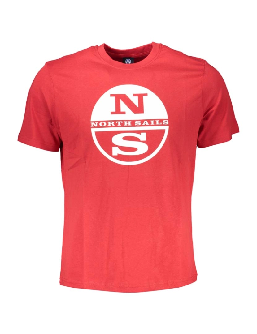 North Sails - T-shirt Homem Vermelho