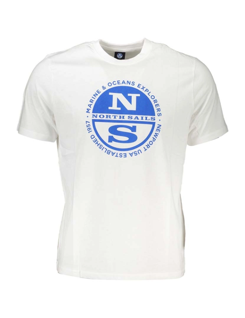 North Sails - T-shirt Homem Branco