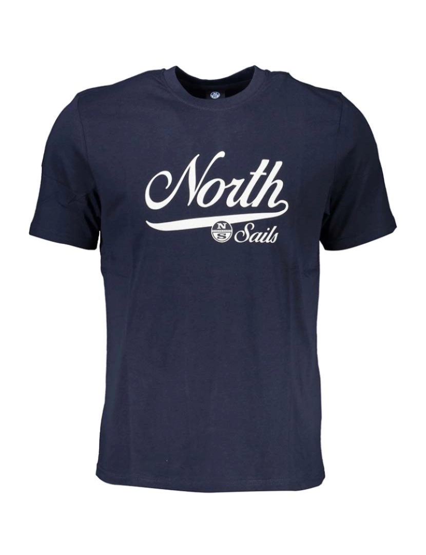 North Sails - T-shirt Homem Azul