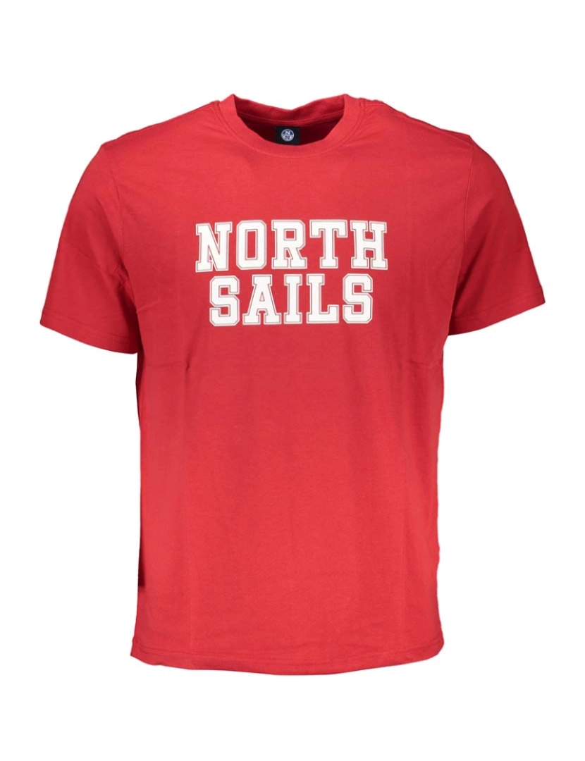 North Sails - T-shirt Homem Vermelho