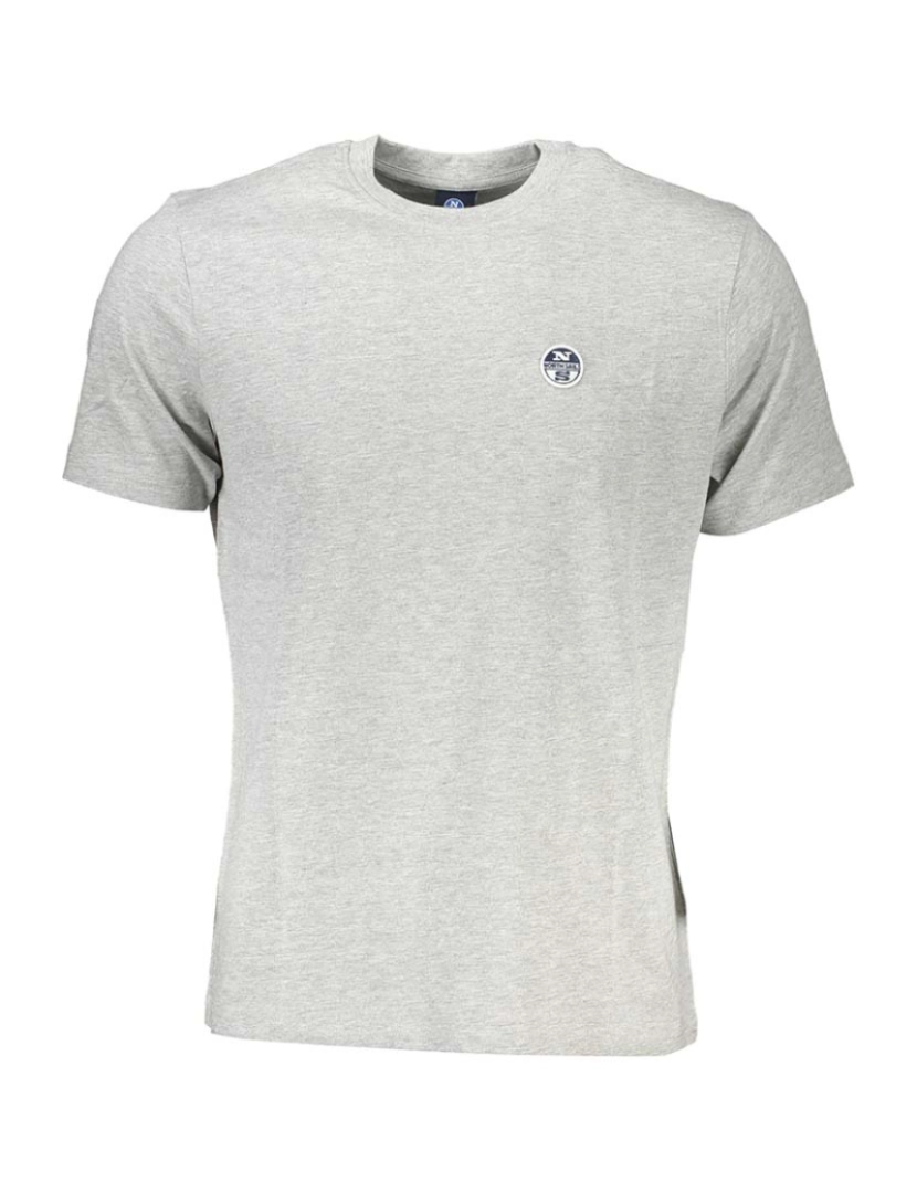 North Sails - T-shirt Homem Cinza