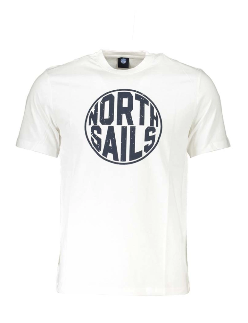 North Sails - T-shirt Homem Branco