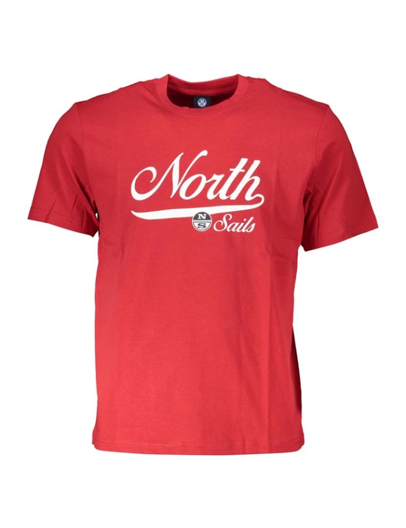 North Sails - T-shirt Homem Vermelho