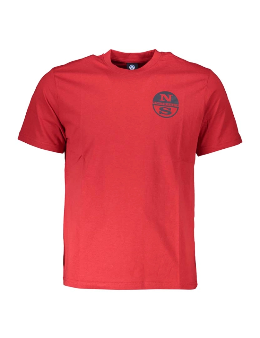 North Sails - T-shirt Homem Vermelho