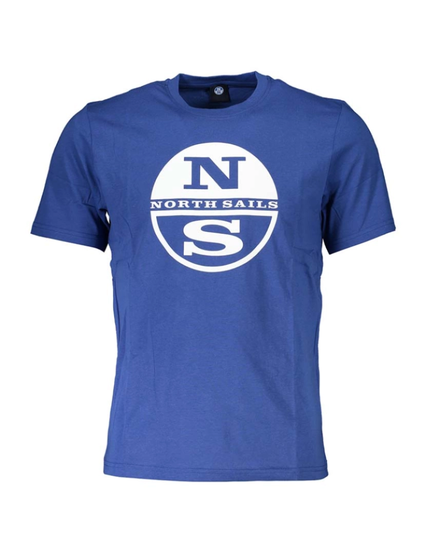 North Sails - T-shirt Homem Azul