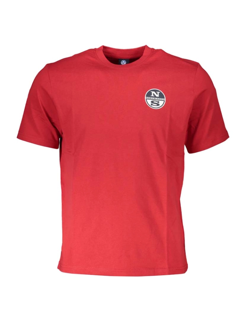 North Sails - T-shirt Homem Vermelho