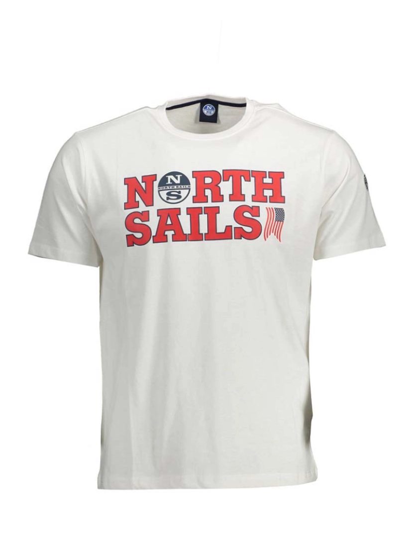 North Sails - T-shirt Homem Branco