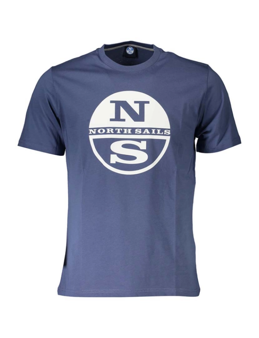 North Sails - T-shirt Homem Azul