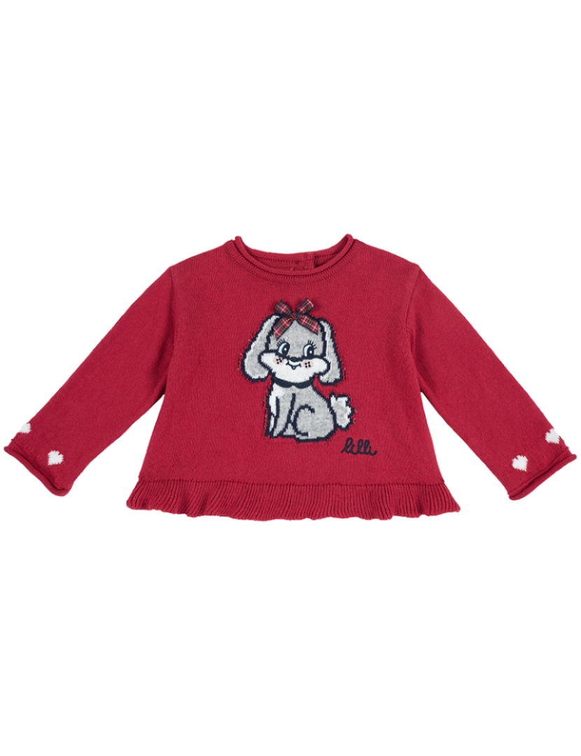 Chicco - Sweatshirt Menina Vermelho Médio