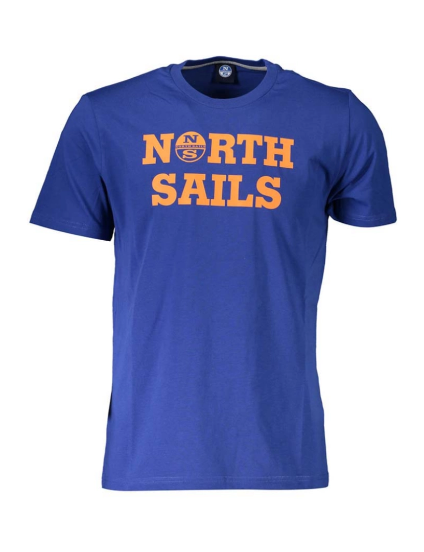 North Sails - T-shirt Homem Azul