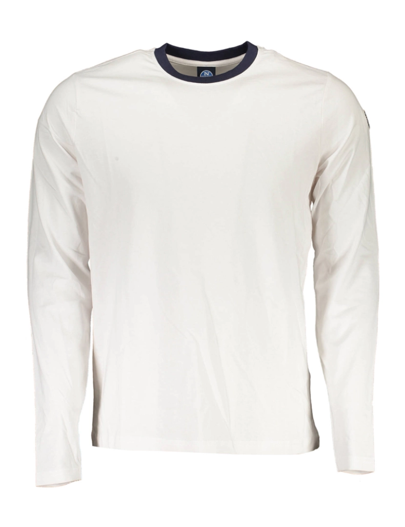 North Sails - T-shirt M. Comprida Homem Branco