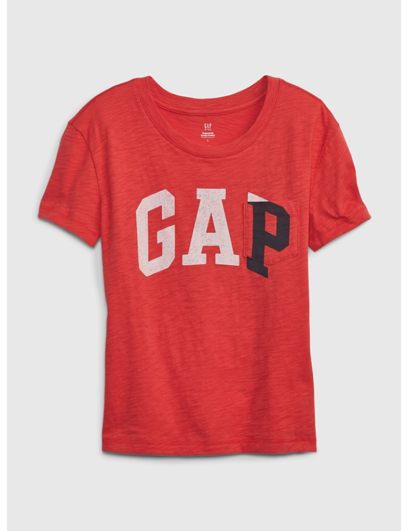 GAP - T-shirt Manga Curta Rapariga Multicor