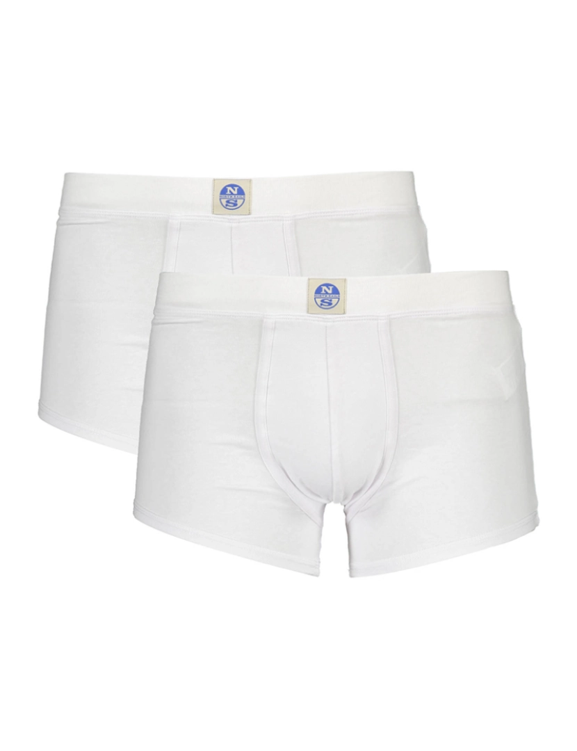 North Sails - Pack 2 Boxers Homem Branco