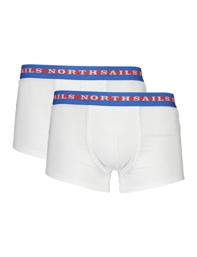 North Sails - Pack 2 Boxers Homem Branco