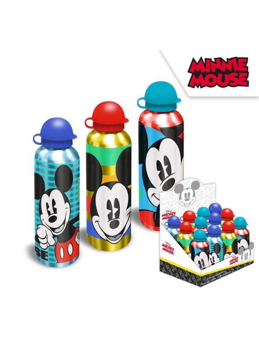 Mickey - Garrafa De Alumínio Mickey 500Ml TU