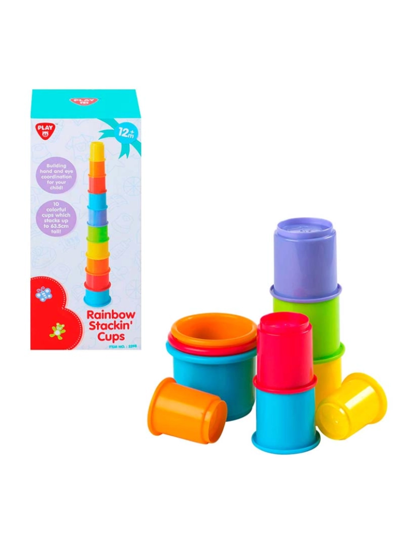 Colorbaby - Set 10 Jogo Encaixável +12M TU