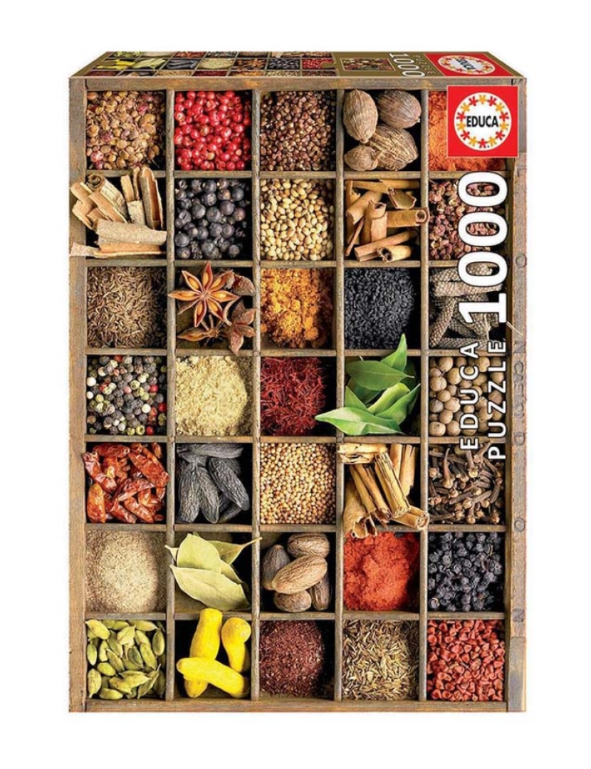 Educa - Puzzle 1000 Especiarias 15524 TU