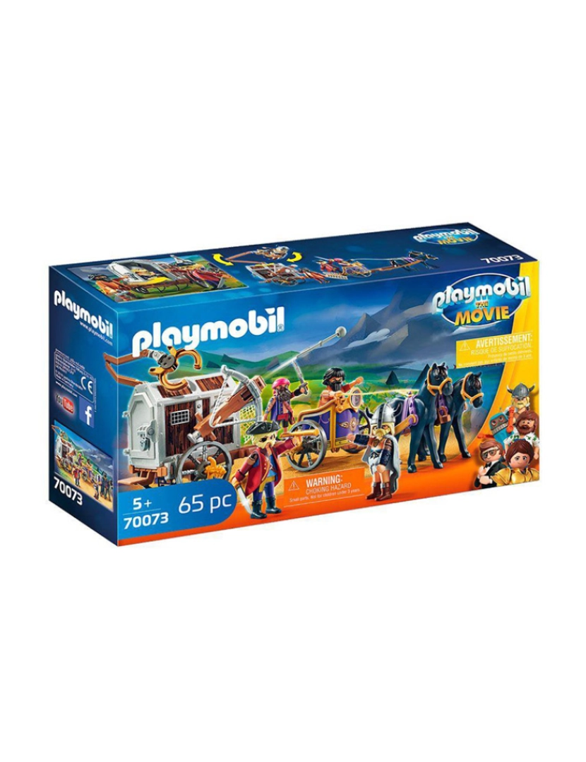 Playmobil - Playmobil O Filme: Charlie com Carro Pri TU