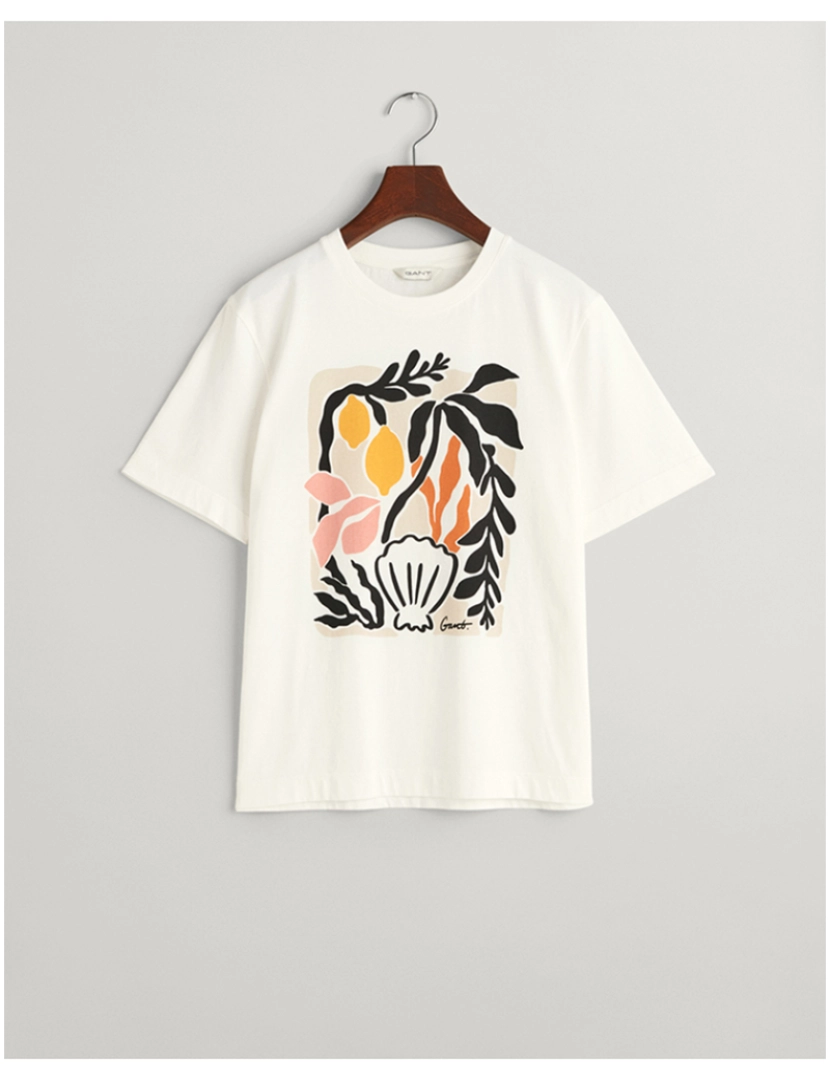 Gant - T-Shirt Palm Senhora