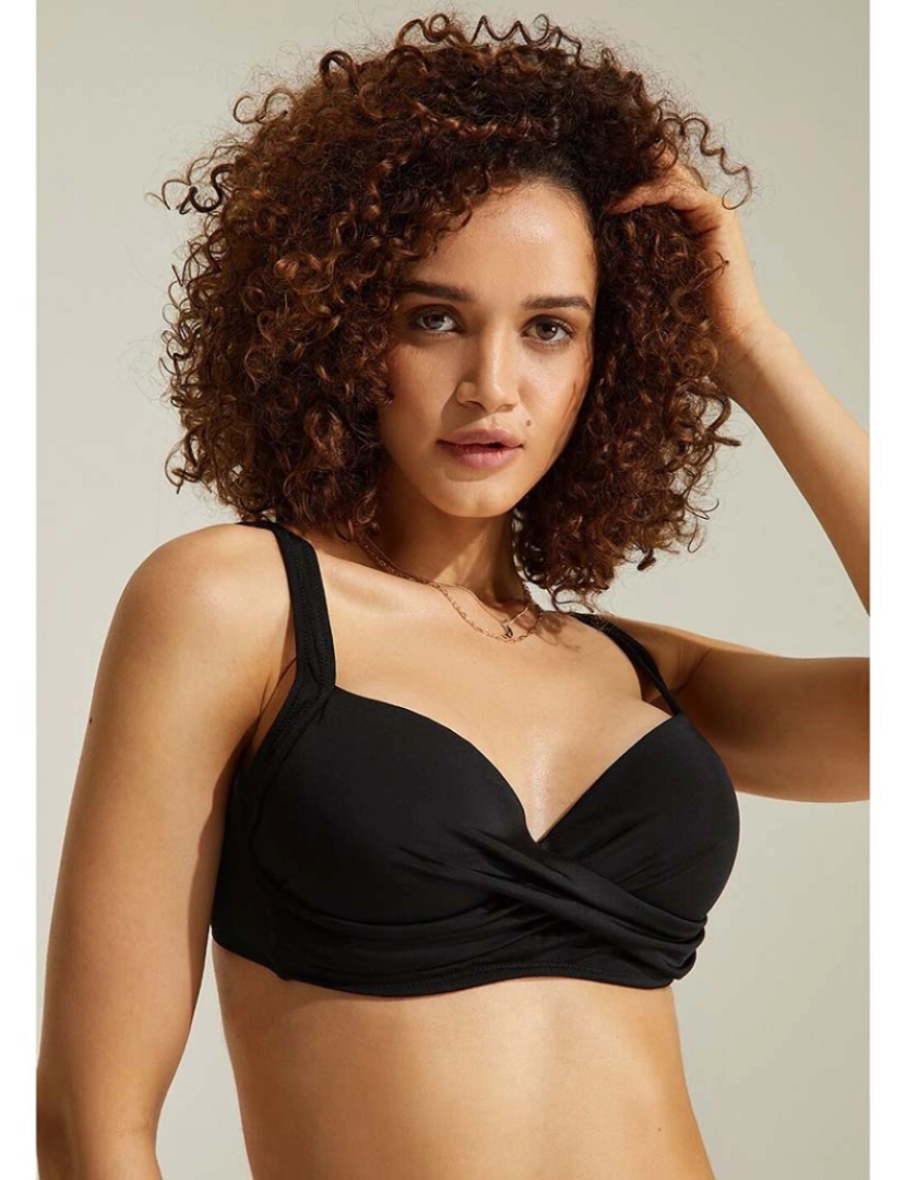 Suwen - Top Bikini Preto