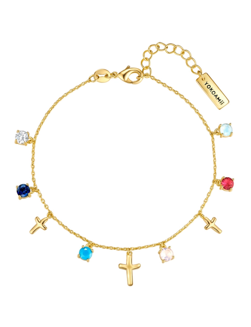 Yokoamii - Bracelete de Senhora Dourado