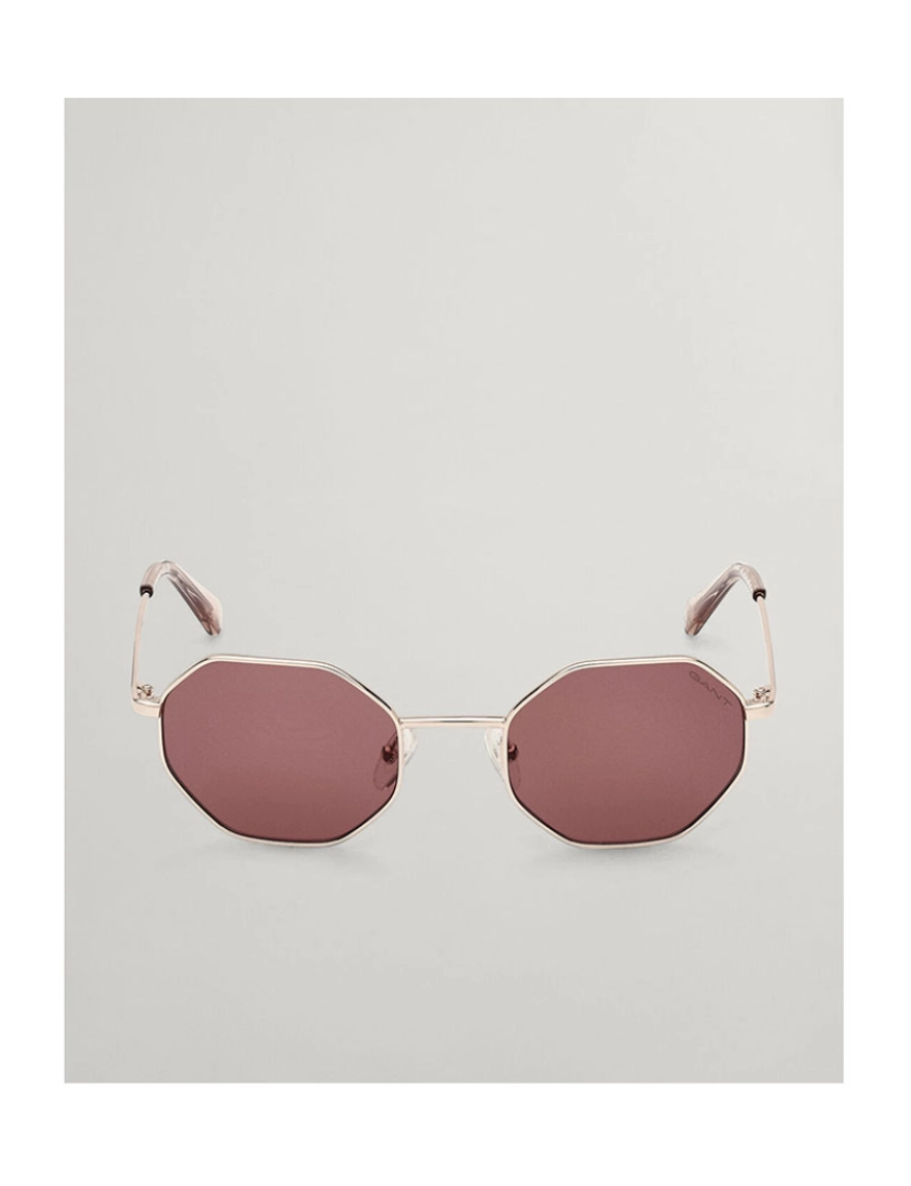 Gant - Óculos de Sol Feminino Rosa Dourado