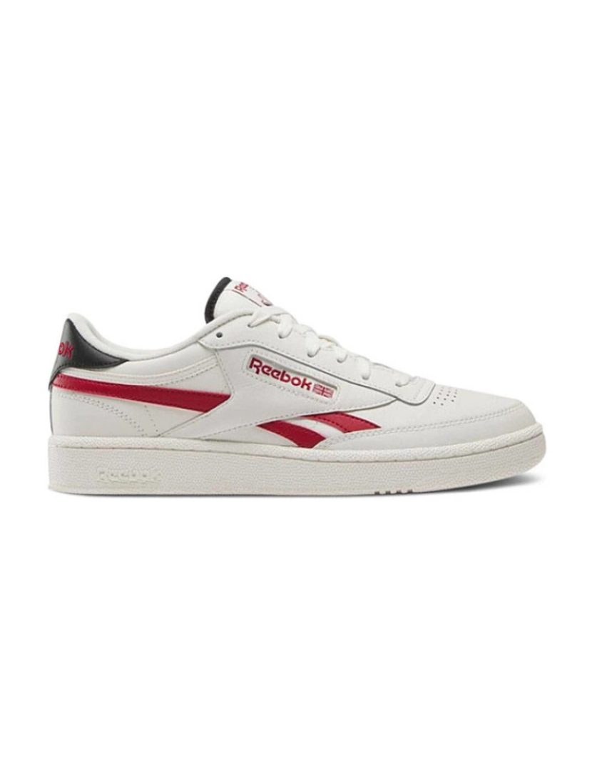 Reebok - Ténis CLUB C REVENGE Branco e Vermelho