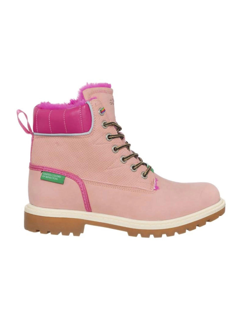 Benetton - Botas Rosa e Fuschia